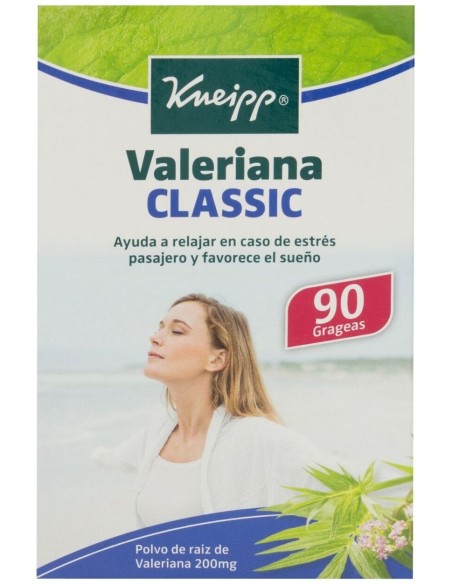 Kneipp Valeriana Classic Grageas 90Uds