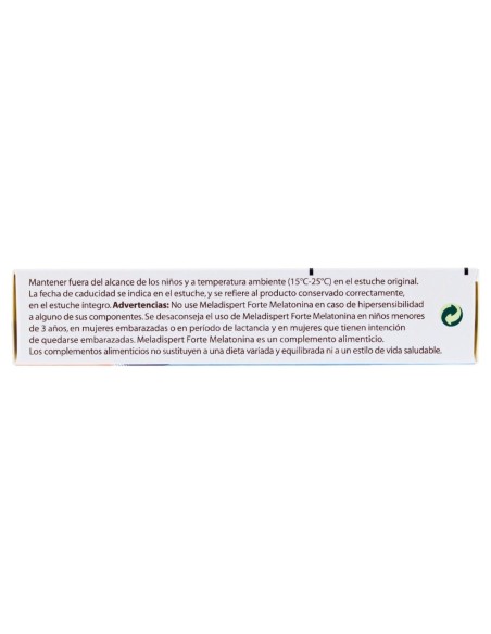 Meladispert Melatonina Forte 1,9 Mg, 60 Cápsulas
