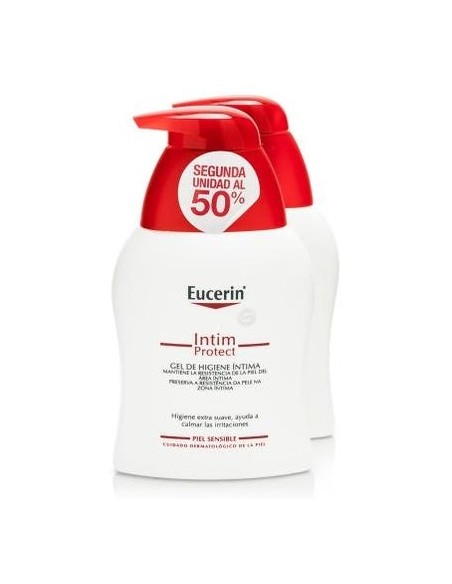 Eucerin Intim Protect Gel De Higiene Íntima 2X250Ml