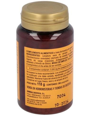 Integralia Levadura De Cerveza 280Comp.