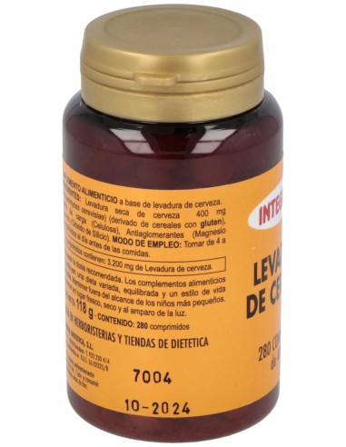 Integralia Levadura De Cerveza 280Comp.