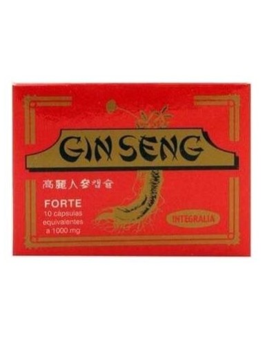 Integralia Ginseng Rojo Coreano 500Mg 10 Cápsulas
