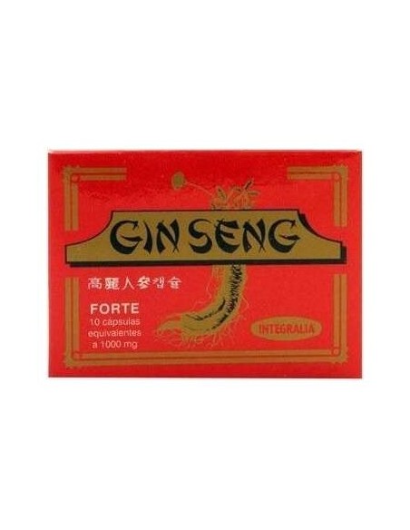 Integralia Ginseng Rojo Coreano 500Mg 10 Cápsulas