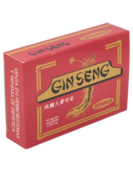 Integralia Ginseng Rojo Coreano 500Mg 60Caps