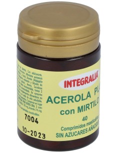Integralia Acerola Plus Con Mirtilo 40Comp 2
