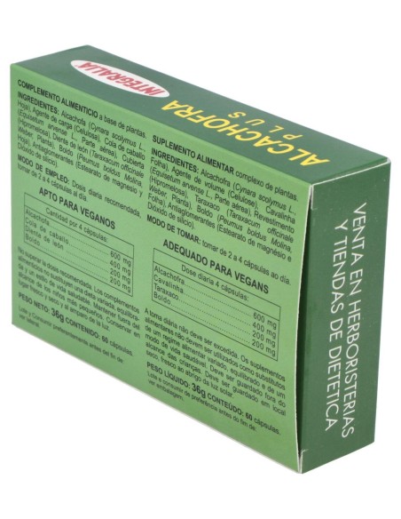 Integralia Alcachofa Plus 60Cap