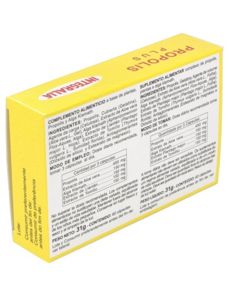 Integalia Propolis Plus 60Caps