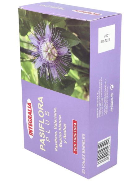 Integralia Pasiflora Plus 20 Ampollas