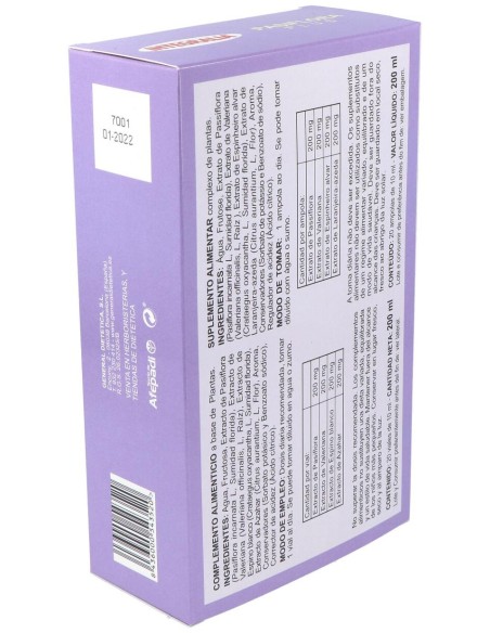 Integralia Pasiflora Plus 20 Ampollas