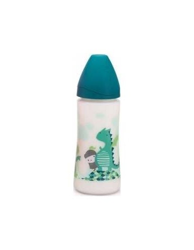 Suavinex Biberón Couture Tetina De Silicona, 1 Ud
