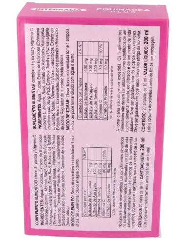 Integralia Echinacea Plus 20 Viales