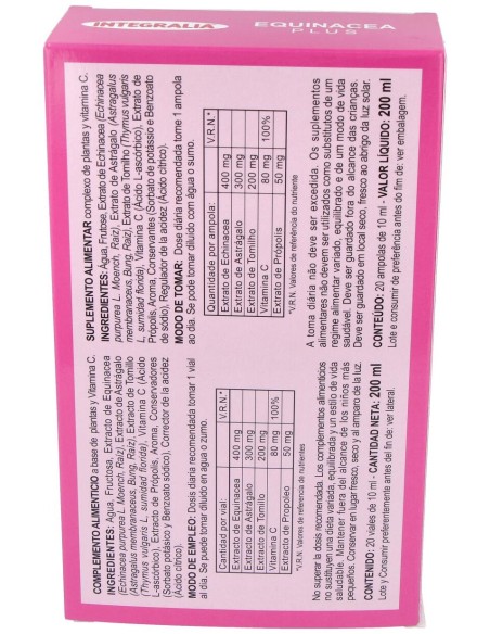 Integralia Echinacea Plus 20 Viales