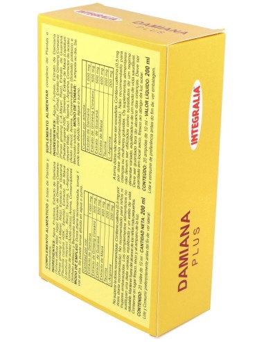 Integralia Damiana Plus Líbido 20Uds