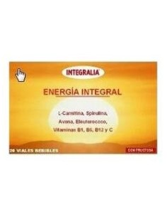 Integralia Energia Integral 20 Ampollas