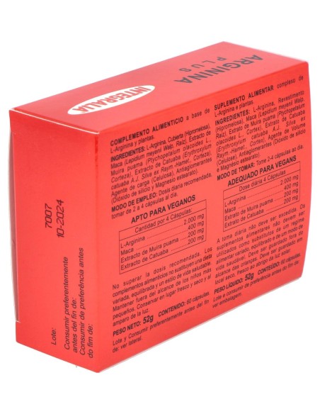 Integralia Arginina Plus 60Caps