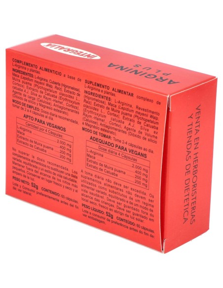 Integralia Arginina Plus 60Caps
