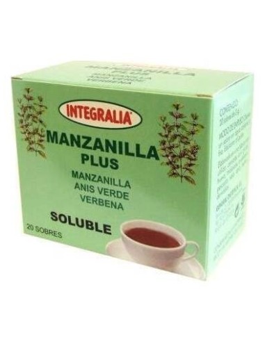 Integralia Manzanilla Plus Soluble 20 Sobres