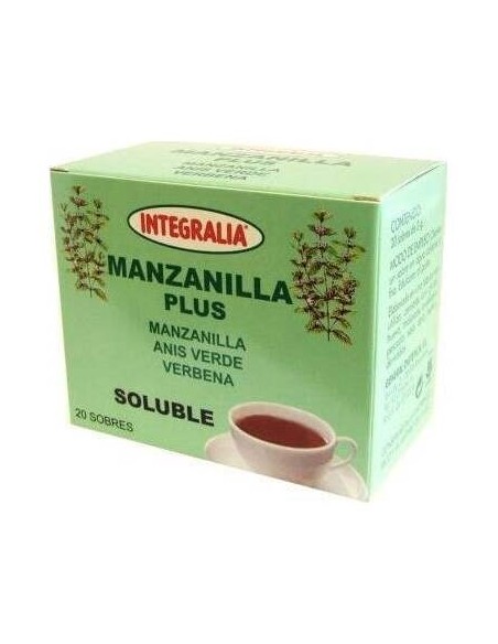 Integralia Manzanilla Plus Soluble 20 Sobres
