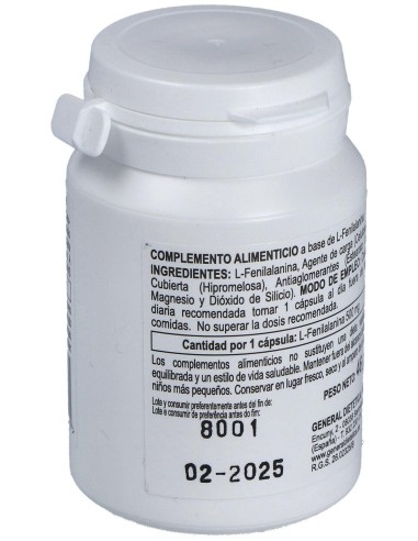 Integralia L-Fenilalanina 500Mg 50Caps