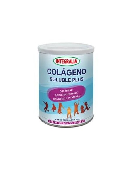 Integralia Colágeno Soluble Plus Hialurónico Magnesio Sabor Frutas Del Bosque 360G