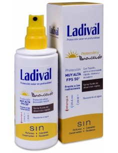 Ladival Protección Y Bronceado Spray Spf 50+, 150 Ml