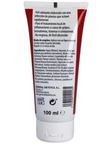 Kleodermis Gel Arnica-Harpagofito 100Ml.
