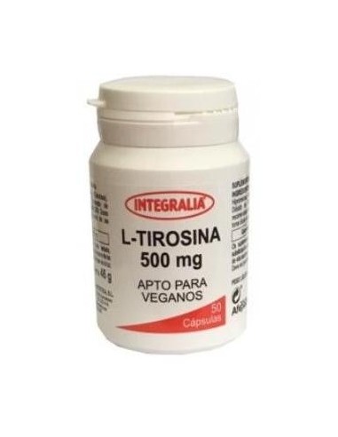 Integralia L-Tirosina 500Mg 50Vcaps