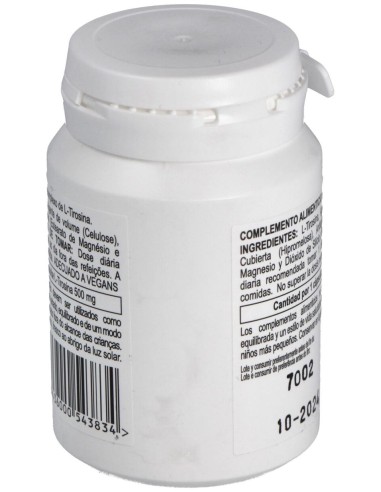 Integralia L-Tirosina 500Mg 50Vcaps