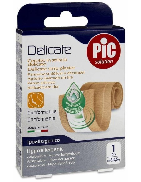 Pic Solution Apósitos Delicate Piel 8 Cm X 0,5 M, 1 Ud