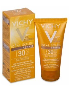Vichy Idéal Soleil Gel-Fluido Bronze Spf30+ 50Ml 2