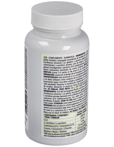 Intersa Bisiluet Cla + Q10 + L Carnitina 45Caps