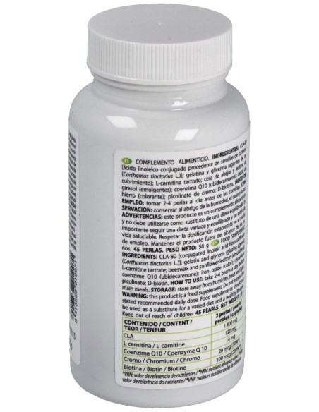 Intersa Bisiluet Cla + Q10 + L Carnitina 45Caps