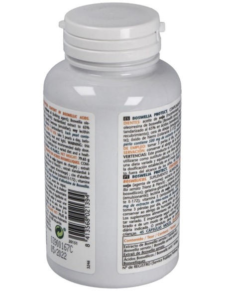 Intersa Boswelia Protect 500Mg 45 Perlas