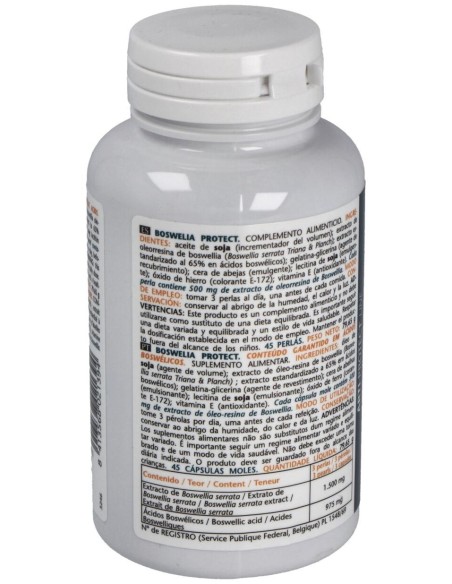 Intersa Boswelia Protect 500Mg 45 Perlas