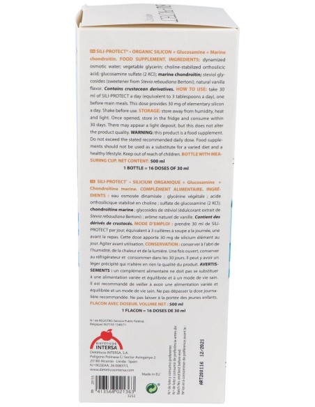 Dietéticos Intersa Sili Protect Líquido 500Ml