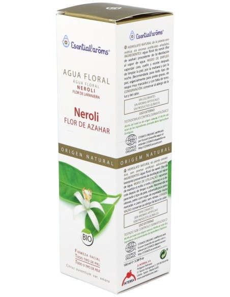 Esential Aroms Agua Floral Neroli De Azahar 100Ml
