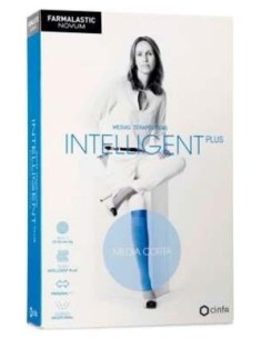 Farmalastic Novum Media Corta Intelligent Plus Comp.Normal Canela T-2