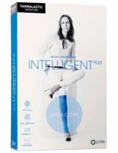 Farmalastic Novum Media Corta Intelligent Plus Comp.Normal Canela T-2 2