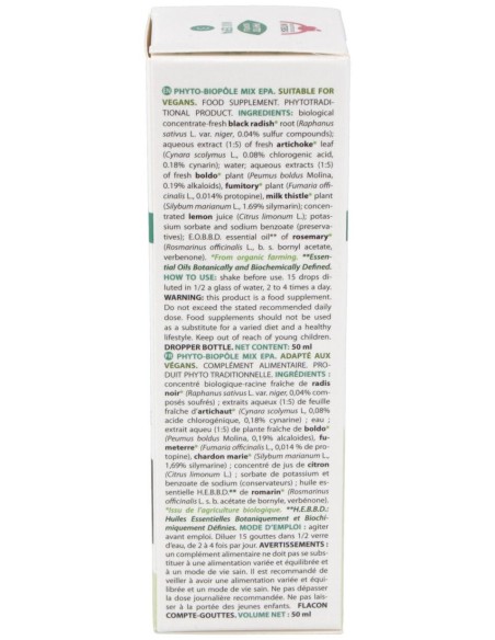 Phyto-Bipole Mix-Epa (Hepatico) 50Ml.