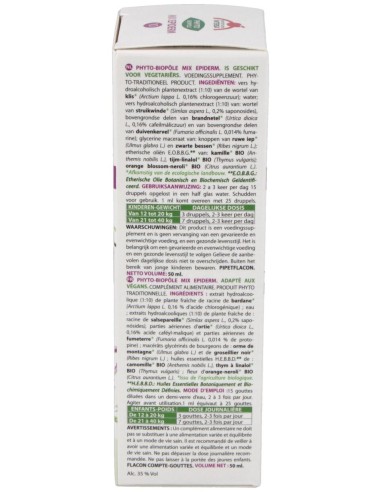 Intersa Phytobiopole Mix Nº 10 Epiderm Bio 50Ml