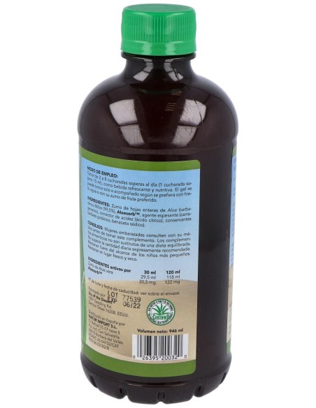 Gel De Aloe Vera 99% 946 Ml.(Oral)