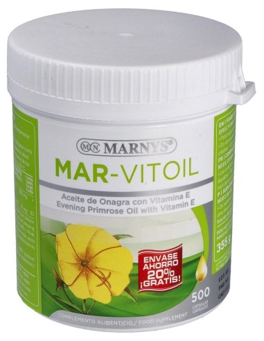 Marnys Mar-Vitoil Aceite De Onagra 500Mg 500Caps
