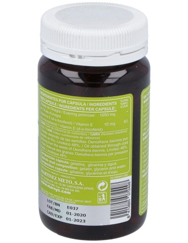Marnys Mar-Vitoil Plus Aceite Onagra 1050Mg 60Caps