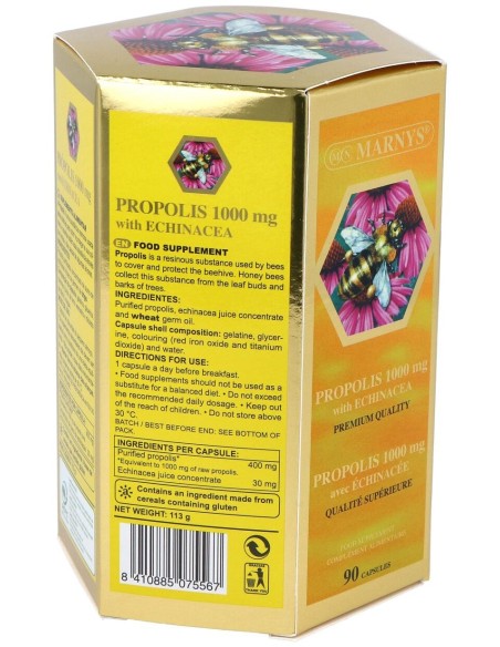 Marnys Propóleo 1000Mg Con Equinácea 90Caps