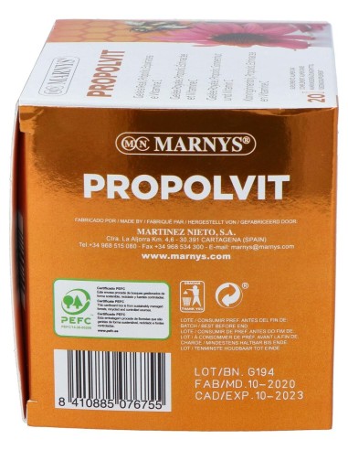 Marnys Propolvit 20X11Ml