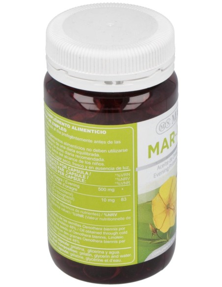 Aceite De Onagra (Mar-Vitoil) 500Mg. 150Perlas