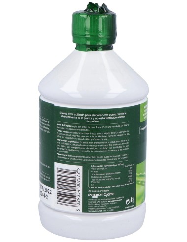 Aloe Pura Jugo Aloe Vera Fuerza Máxima 500Ml