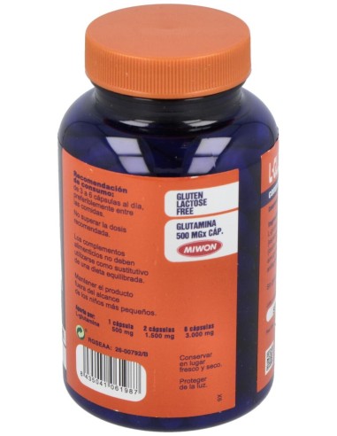 Mega Plus Glutamina Megaplus 180Comp