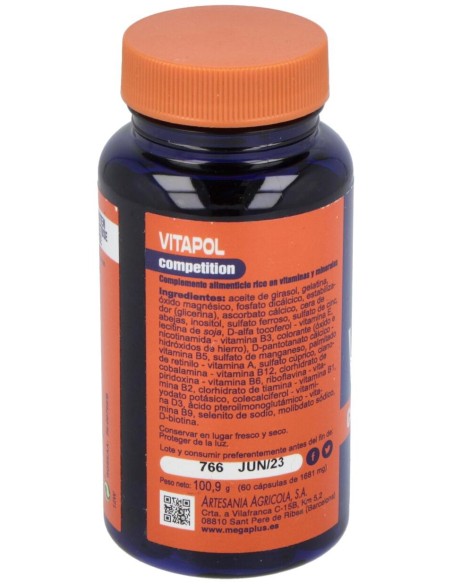 Mega Plus Vitapol Vitamina Minerales 60Caps