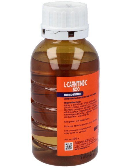 Mega Plus L Carnitina Cafeína 500Ml